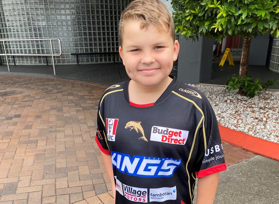 Harrison helps Raise it for Redcliffe Hospital
